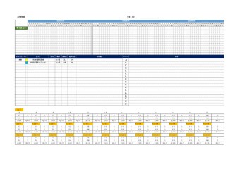 無料で使えるタスク・スケジュール3ヶ月管理表( 売上、利益管理付)|今月から2024年5₋7月