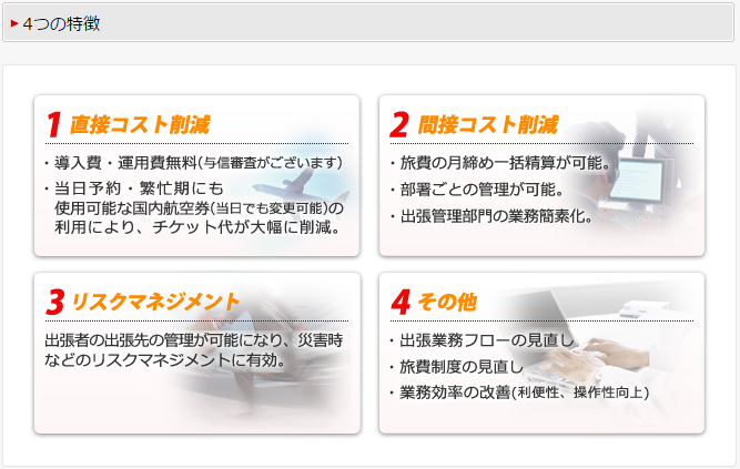出張コスト削減の決定版!!