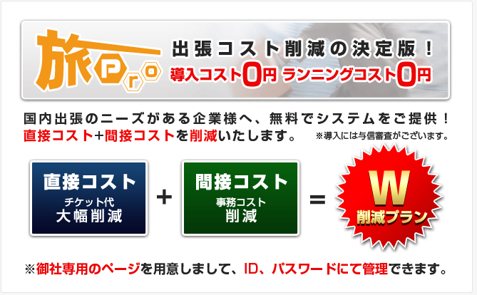 直接コスト(チケット代)と間接コスト(事務コストの削減)のW削減が可能