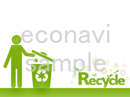 無料で使える環境デザインテンプレート|リサイクル