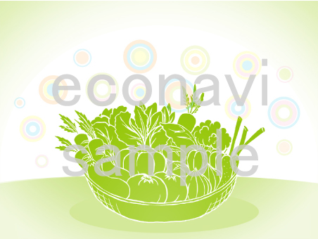 無料で使える環境デザインテンプレート|野菜
