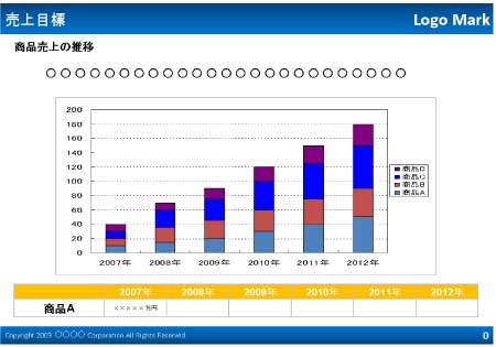 無料で使える企画書テンプレート 売上目標 ビジネス書式テンプレート 経費削減実行委員会